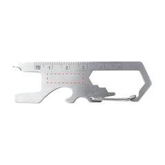 Vue SmartKey outil multifonctions de couleur gris| Krokrodeal