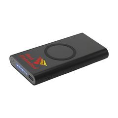 Vue Wireless Powerbank 8000 C chargeur sans fil de couleur noir| Krokrodeal