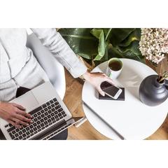 Vue Wireless Powerbank 8000 C chargeur sans fil de couleur noir| Krokrodeal