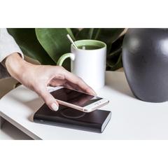 Vue Wireless Powerbank 8000 C chargeur sans fil de couleur noir| Krokrodeal