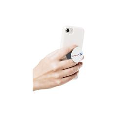 Vue PopSockets® support pour téléphone de couleur blanc| Krokrodeal