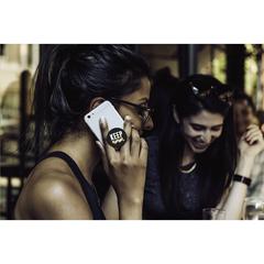 Vue PopSockets® support pour téléphone de couleur noir| Krokrodeal