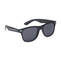 Vue Malibu Matt Black lunettes de soleil de couleur noir| Krokrodeal