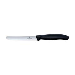 Vue Victorinox Swiss Classic couteau de table de couleur noir| Krokrodeal