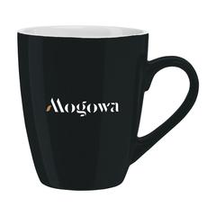 Vue Zonia mug de couleur noir| Krokrodeal