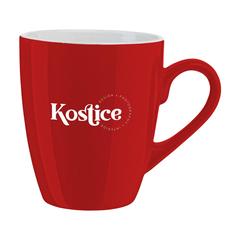 Vue Zonia mug de couleur rouge| Krokrodeal