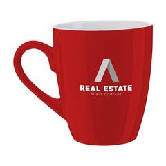 Vue Zonia mug de couleur rouge| Krokrodeal