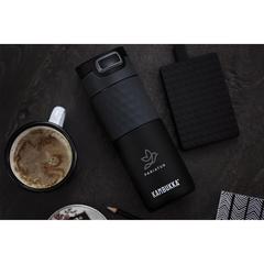Vue Kambukka® Etna Grip 500 ml gobelet thermos de couleur noir| Krokrodeal