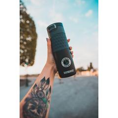 Vue Kambukka® Etna Grip 500 ml gobelet thermos de couleur noir| Krokrodeal