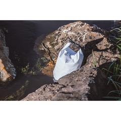 Vue Drybag 5 L sac imperméable de couleur blanc| Krokrodeal