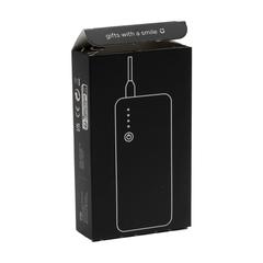 Vue Powerbank 10000 C chargeur externe de couleur noir| Krokrodeal