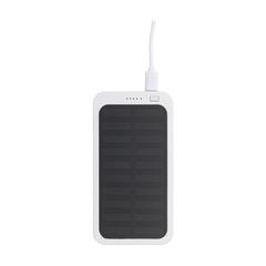 Vue Solar Powerbank 4000 batterie externe de couleur blanc| Krokrodeal