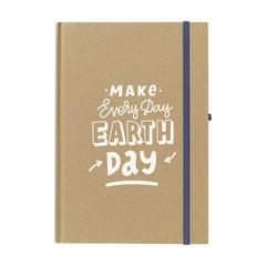 Vue Pocket ECO A5 carnet de notes de couleur bleu| Krokrodeal