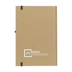 Vue Pocket ECO A5 carnet de notes de couleur beige| Krokrodeal