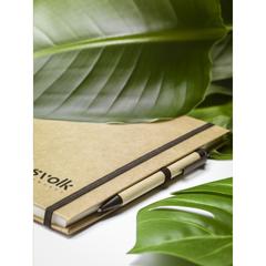 Vue Pocket ECO A5 carnet de notes de couleur beige| Krokrodeal