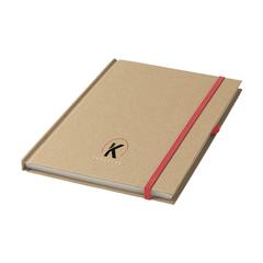 Vue Pocket ECO A5 carnet de notes de couleur rouge| Krokrodeal