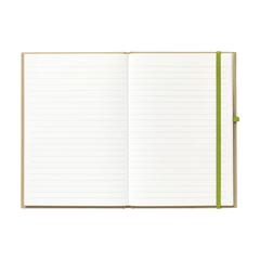 Vue Pocket ECO A5 carnet de notes de couleur vert| Krokrodeal