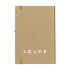 Vue Pocket ECO A5 carnet de notes de couleur vert| Krokrodeal