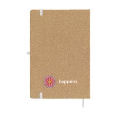 Vue CorkNote A5 carnet de notes de couleur blanc| Krokrodeal