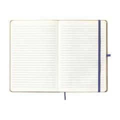 Vue CorkNote A5 carnet de notes de couleur bleu| Krokrodeal