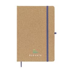 Vue CorkNote A5 carnet de notes de couleur bleu| Krokrodeal