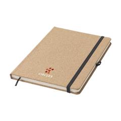Vue CorkNote A5 carnet de notes de couleur beige| Krokrodeal