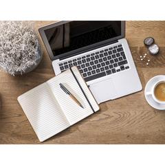 Vue CorkNote A5 carnet de notes de couleur beige| Krokrodeal