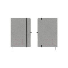 Vue CorkNote A5 carnet de notes de couleur beige| Krokrodeal