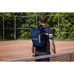 Vue Nolan sac à dos de couleur bleu| Krokrodeal
