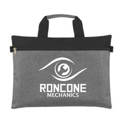 Vue DocuTravel Pro sac à documents de couleur gris| Krokrodeal