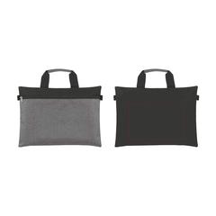 Vue DocuTravel Pro sac à documents de couleur gris| Krokrodeal