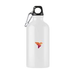Vue AluMini GRS Recycled 500 ml bouteille de couleur blanc| Krokrodeal