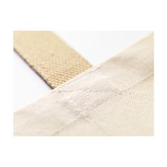 Vue Jute Canvas Shopper (320 g/m²) sac de courses de couleur beige| Krokrodeal