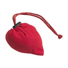 Vue Strawberry Cotton sac pliable de couleur rouge| Krokrodeal