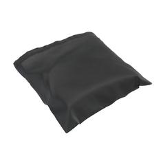 Vue RPET Shopper sac de courses pliable de couleur noir| Krokrodeal