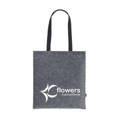 Vue Feltro RPET Shopper sac de courses de couleur gris| Krokrodeal