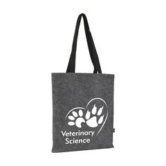 Vue Feltro RPET Shopper sac de courses de couleur gris| Krokrodeal