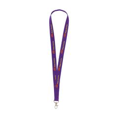 Vue KeyCord Budget 2 cm tour de cou de couleur violet| Krokrodeal