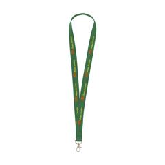 Vue KeyCord Budget 2 cm tour de cou de couleur vert| Krokrodeal