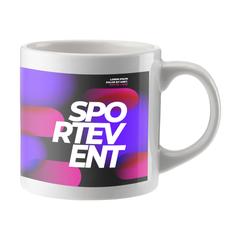 Vue Picasso Mini Mug de couleur blanc| Krokrodeal