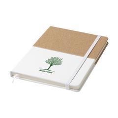 Vue Journal Cork Notebook carnet de notes de couleur blanc| Krokrodeal