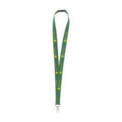 Vue KeyCord Budget Safety 2 cm tour de cou de couleur vert| Krokrodeal
