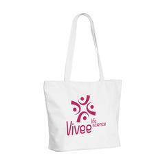 Vue Royal XL Shopper sac de couleur blanc| Krokrodeal