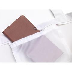 Vue Royal XL Shopper sac de couleur blanc| Krokrodeal