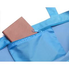Vue Royal XL Shopper sac de couleur bleu| Krokrodeal