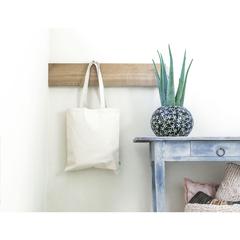 Vue Organic Cotton Shopper (140 g/m²) sac de couleur blanc| Krokrodeal