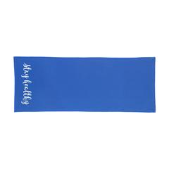 Vue SportsTowel serviette de sport de couleur bleu| Krokrodeal