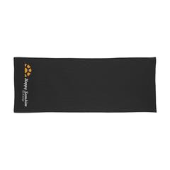 Vue SportsTowel serviette de sport de couleur noir| Krokrodeal