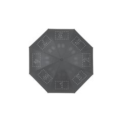 Vue Reverse Umbrella parapluie inversé 23 inch de couleur gris| Krokrodeal