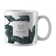 Vue Picasso Midi Mug de couleur blanc| Krokrodeal